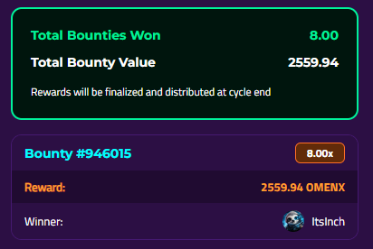 OMENX - 8x Block Won