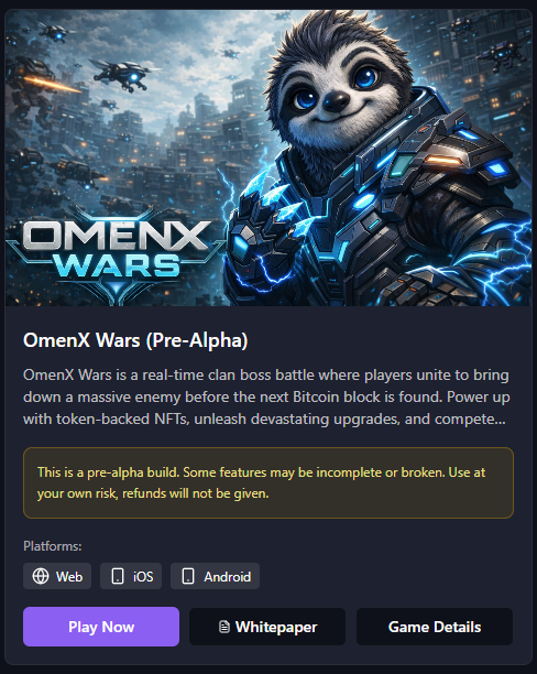 OMENX - Wars