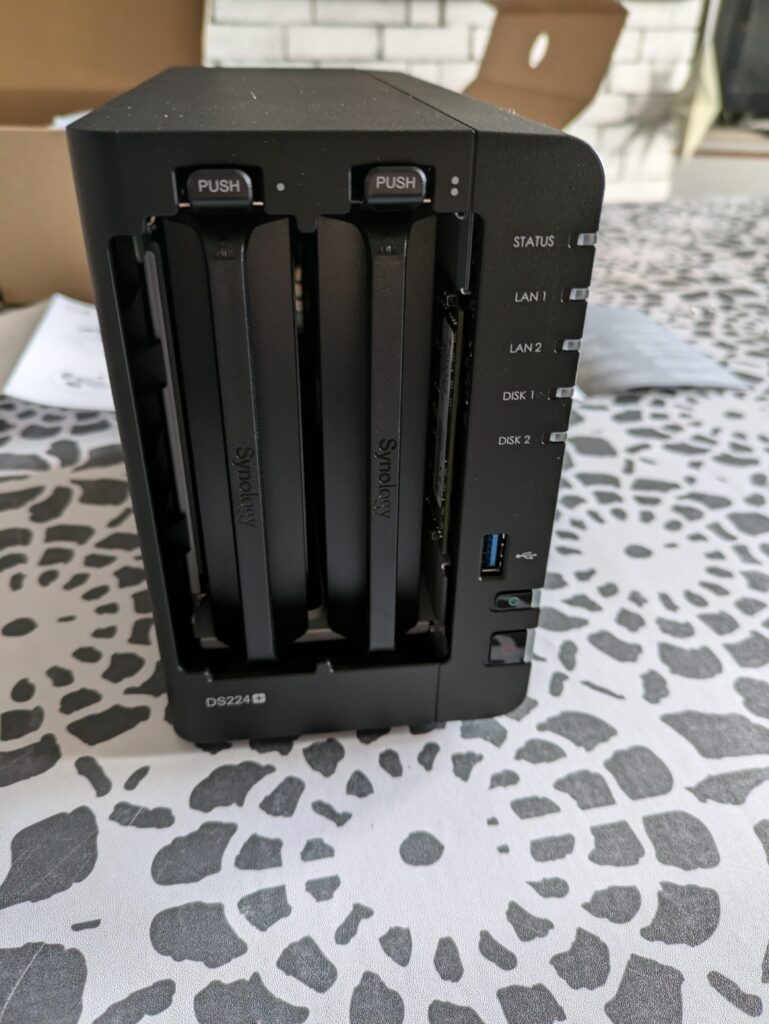 Synology - Front (No Cover)