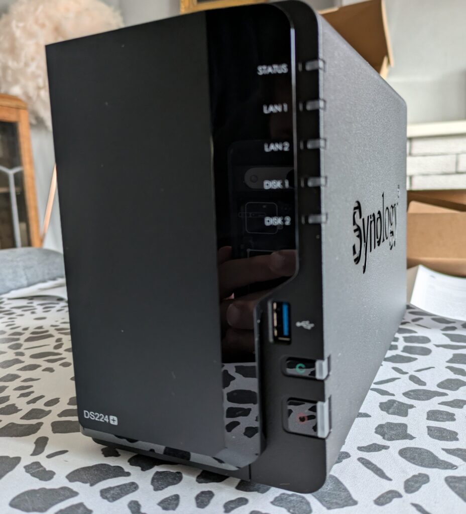 Synology - Front (With Cover)